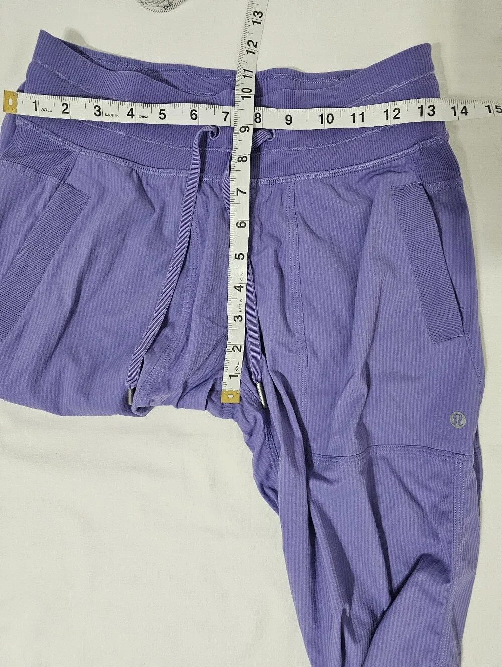 Lululemon Dance Studio Pants Women’s Size 4 Purple Lilac Drawstring Straight Leg